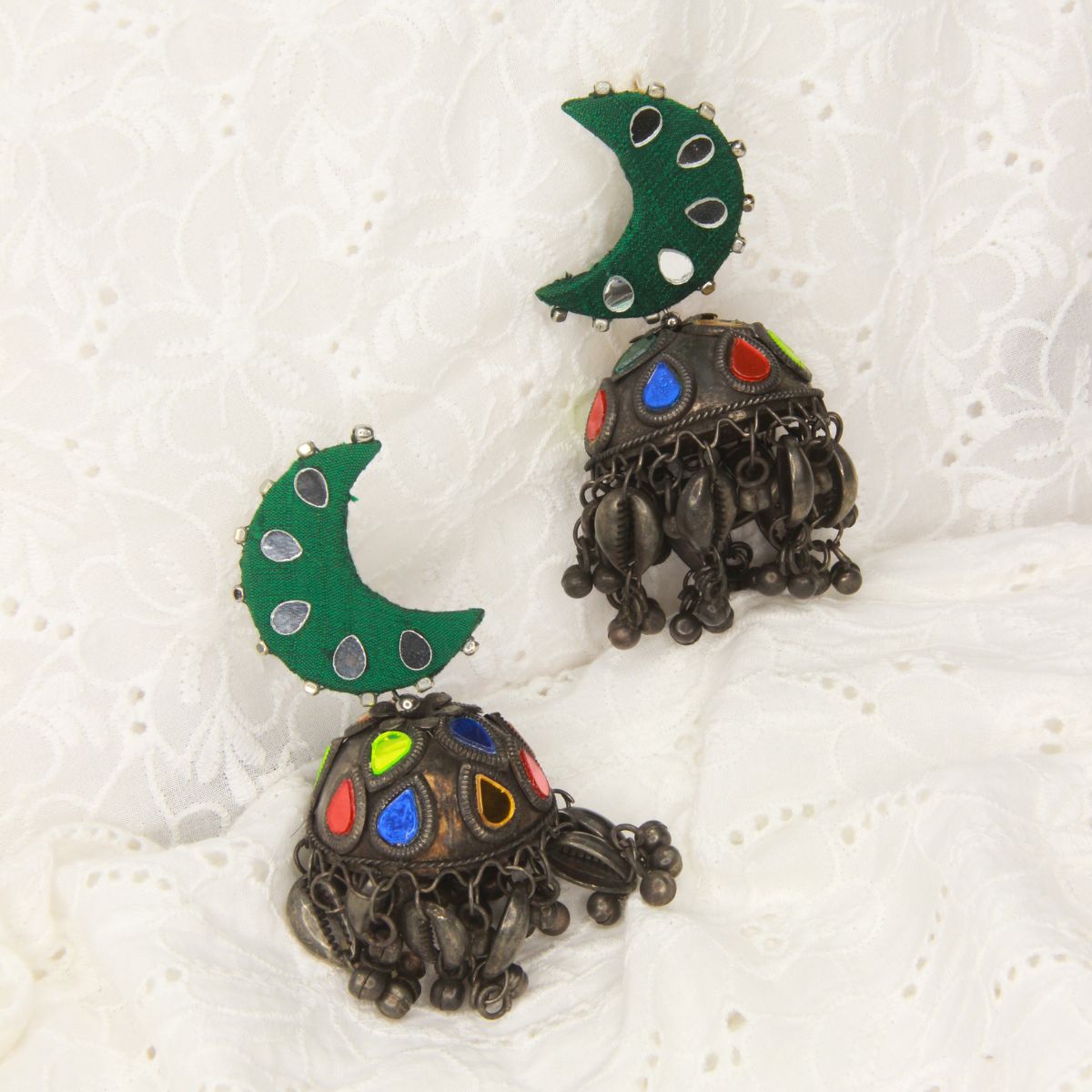 Green Chaand Jhumka